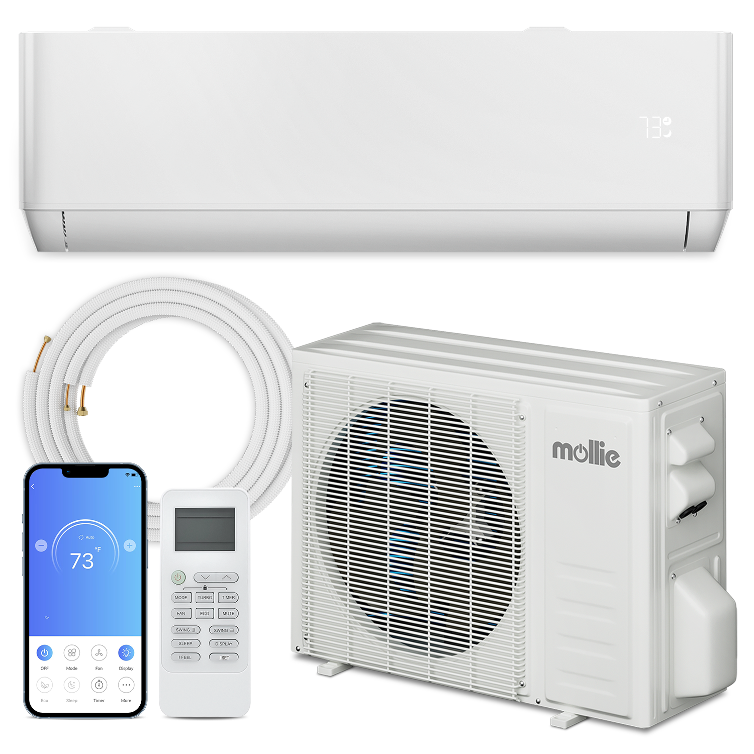 Wall Mounted Heating Machine, Portable Wall Mount Air Conditioners Wall