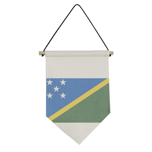 mon Islands National Flag Oceania Country Canvas Flag Hanging Wall Art Decor Banner