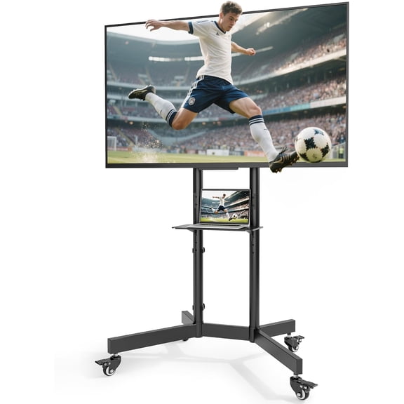 monTEK 17-57 Inch Single Ultrawide Monitor Arm, Heavy Duty Gas Spring Monitor Mount up to 59.4 lbs, Adjustable Desk Stand with USB A/C, 75/100 VESA, Clamp & Grommet, Black