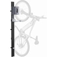 thumbnail image 1 of monTEK Automatic Lift Bike Rack for 24"-29" Bikes, Heavy Duty Vertical Bike Wall Mount Holds up to 71 lbs, Space-Saving Bike Storage Rack for Garage, Apartment & Shed, Fits Tires up to 3", 1 of 9