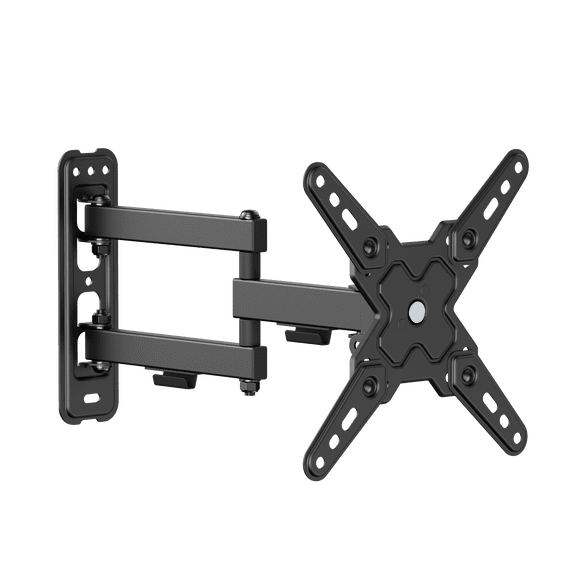 monTEK Full Motion TV Wall Mount Bracket for Most 13-43 Inch LED LCD Flat Screen TVs & Monitors, Swivel Tilt Extension Rotation with Articulating Arms, TV Mount Max VESA 200x200mm, up to 44lbs