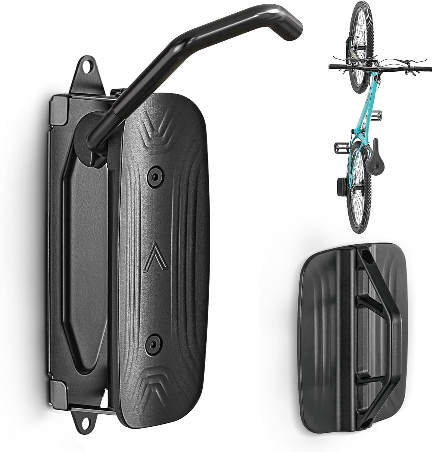 monTEK Swivel Bike Wall Mount, Vertical Bike Rack for Garage, 150 ...