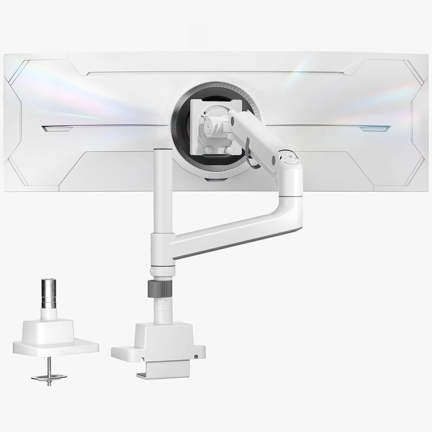 Stretchy Monitor Rim monTEK Ultrawide Monitor Arm for 17–57 in Screens, Holds up to 59.4 lb ...