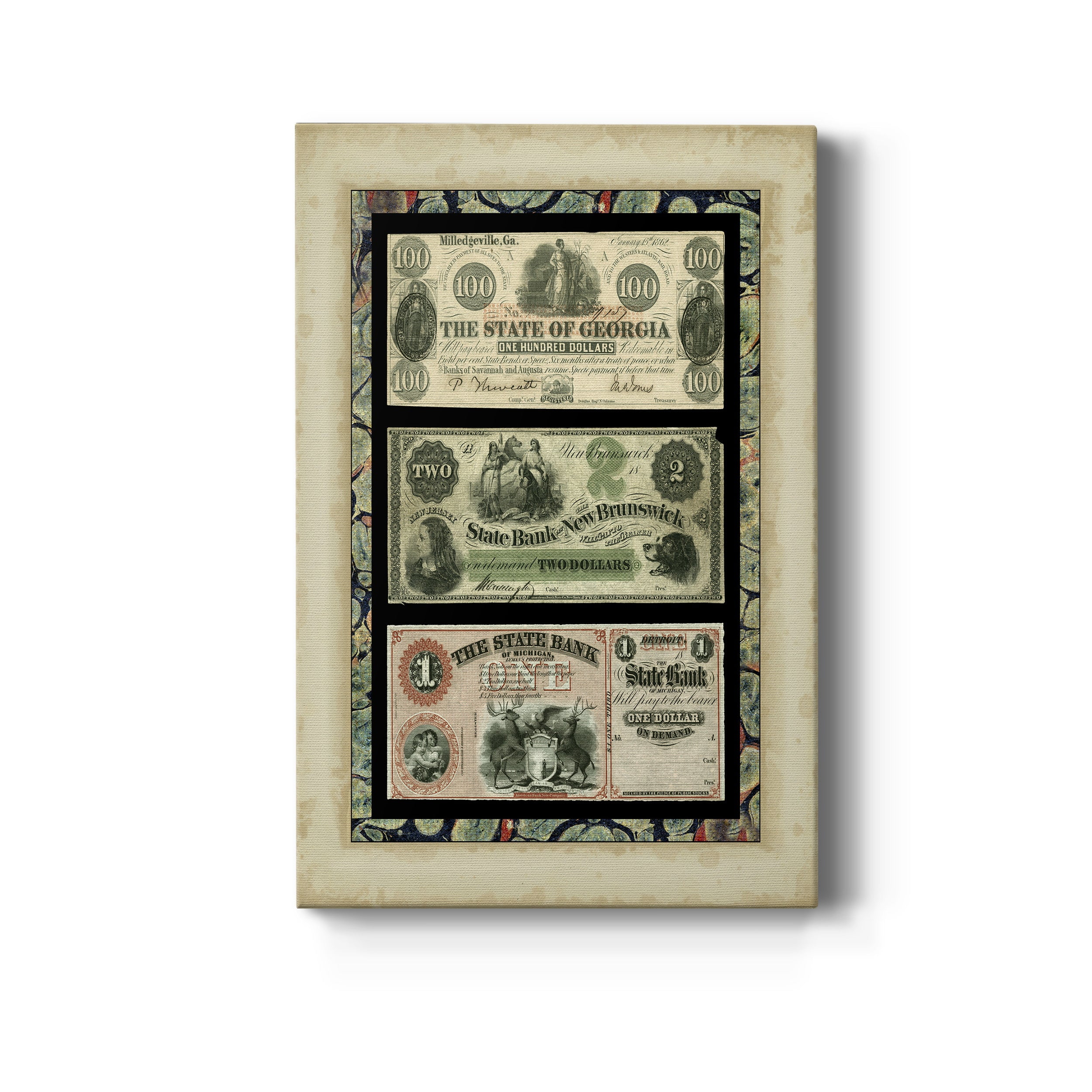 Money Money Money I Premium Gallery Wrapped Canvas - Ready to Hang