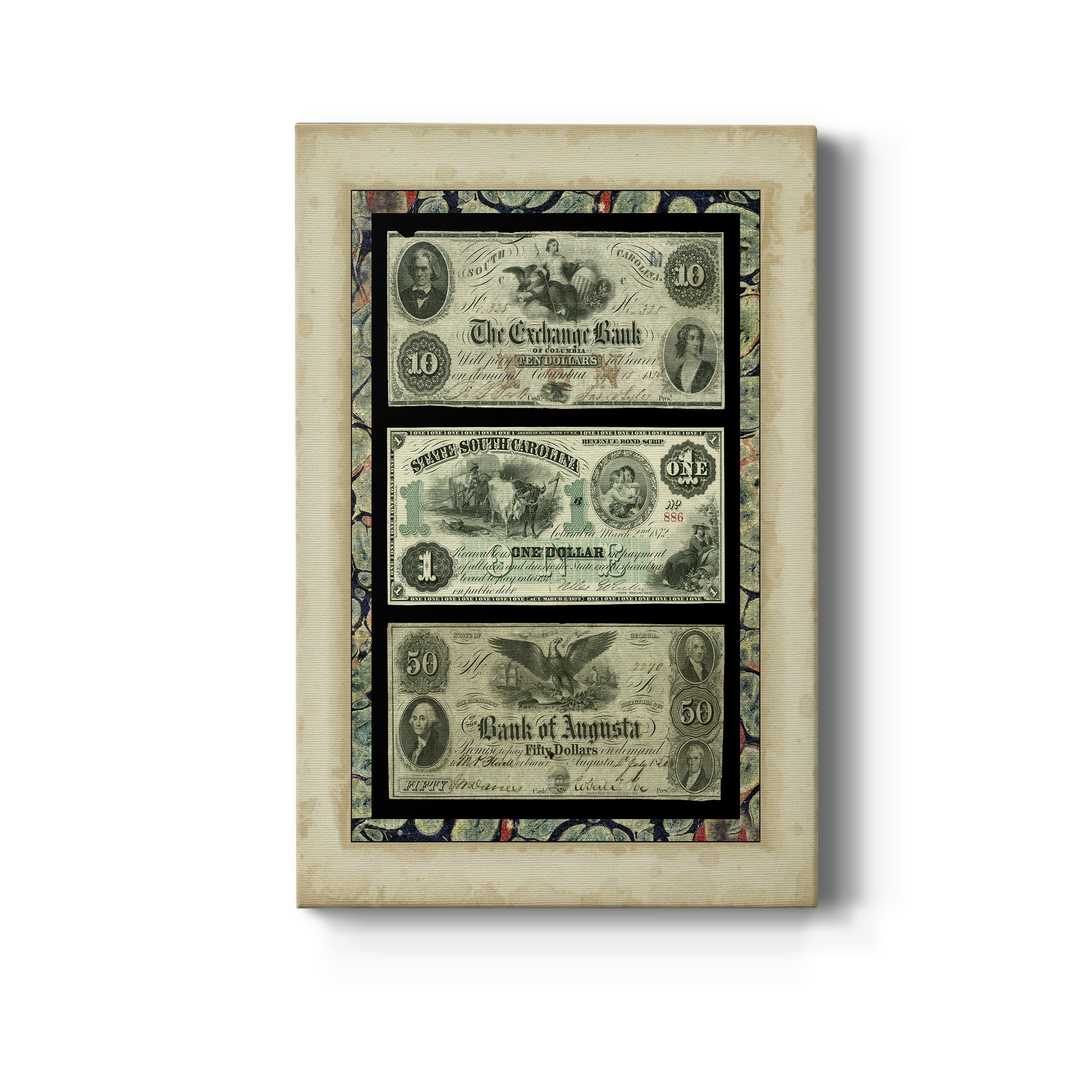 Money Money Money II Premium Gallery Wrapped Canvas - Ready to Hang