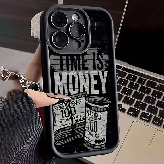 money phone case stylish appearance Shockproof Protective Phone Cover durable TPU scratch-resistant Cover case for iPhone 17 Pro Max 16 15 14 13 12 Pro Max Samsung Galaxy S26 Ultra S25 S24 S23 Plus