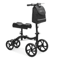 thumbnail image 1 of monicare Folding Knee Scooter for Foot Injuries, Portable Adjustable Height Knee Walker with Dual Braking System & Storage Bag, Black, 1 of 11