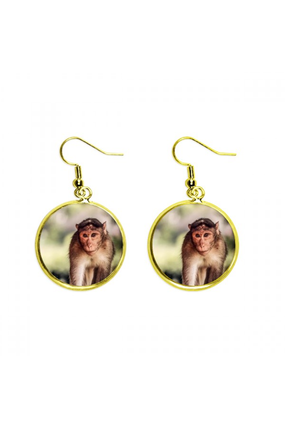 monkey m animal earring dangle en drop earring jewelry woman