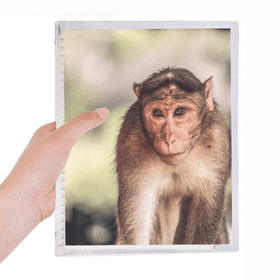 monkey m animal notebook loose diary refillable journal statiry
