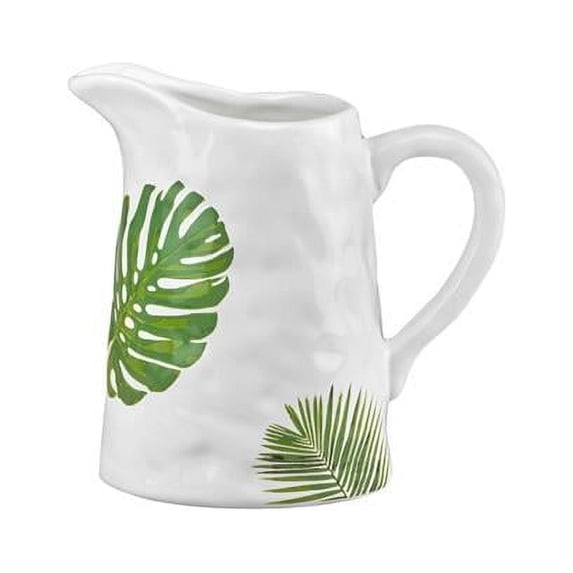 monstera-palm-leaf-beverage-pitcher