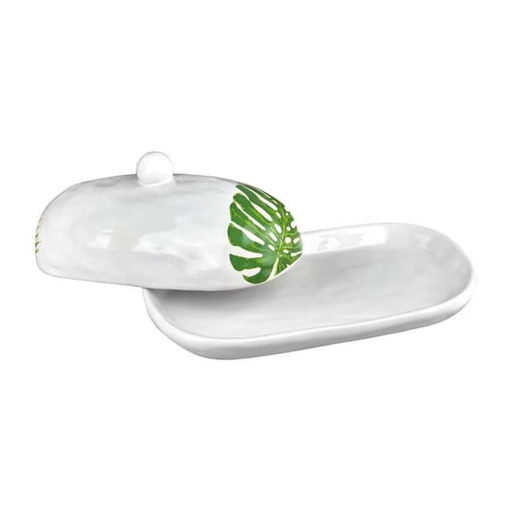 monstera-palm-leaf-butter-dish