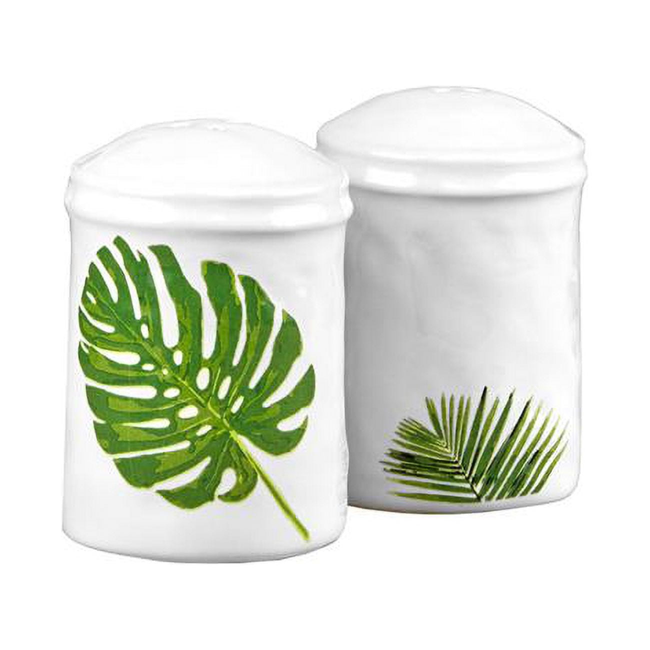 monstera-palm-leaf-salt-and-pepper-shaker-set - Walmart.com