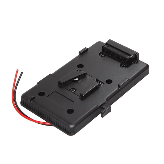 moobody Battery Back Pack Plate Adapter for V-shoe V-Mount V-Lock Battery External for DSLR Camcorder Video Light