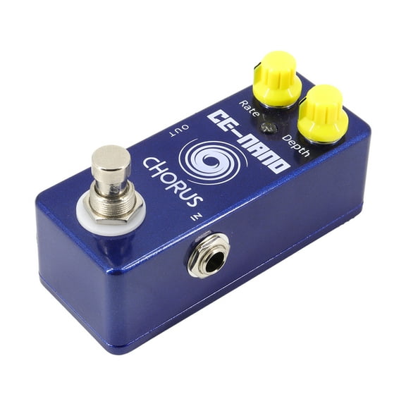 moobody Guitar Chorus Pedal, True Bypass, Zinc Alloy Shell, 6.35mm Input/Output, Size