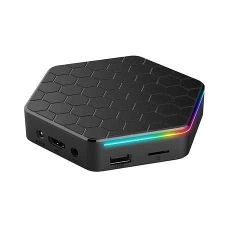 moobody Internet TV set- box,Android Tv Band Wifi6 Bt5.0 Display Android 12.0 Smart H.265 Vp9 H618 Quad-core OwsooDisplay Remote T95z Plus Android Display With Remote 4k 6k Dual