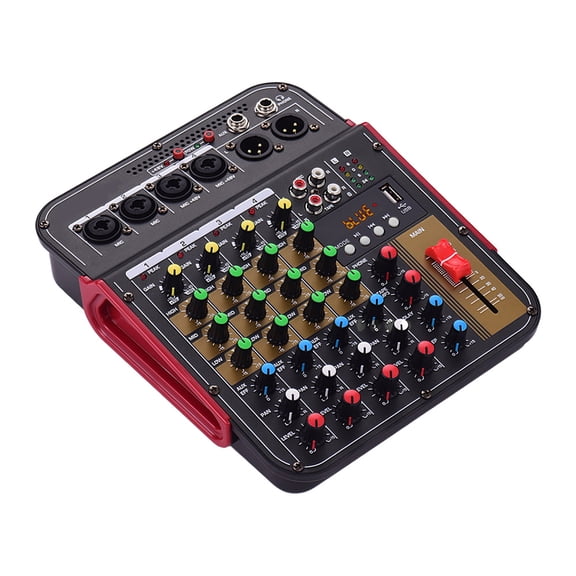 moobody Mixing Console,Buzhi With Bt FunctionWith Bt Dj Network Console Built-in 48v Live Function Professional Audio 4-channel Audio Console Tm4 4-channel Professional Audio Studio 48v Ph Om