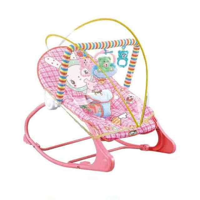 moobody Portable Baby Bouncer Soothing Vibrating Infant Seat Baby