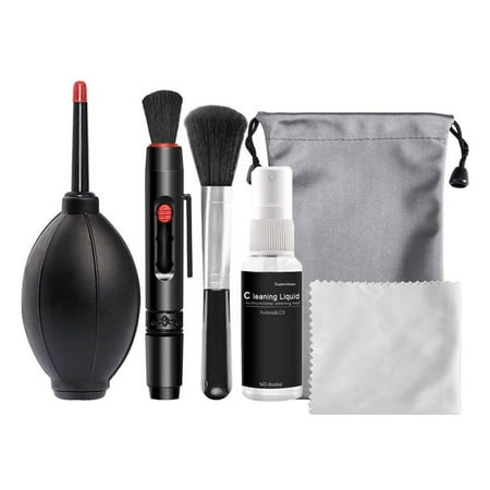 moobody Professional Camera Cleaning Kit Sensor Cleaning Kit with Air Blower Cleaning Pen Cleaning Cloth for Most Camera Mobile Phone Laptop