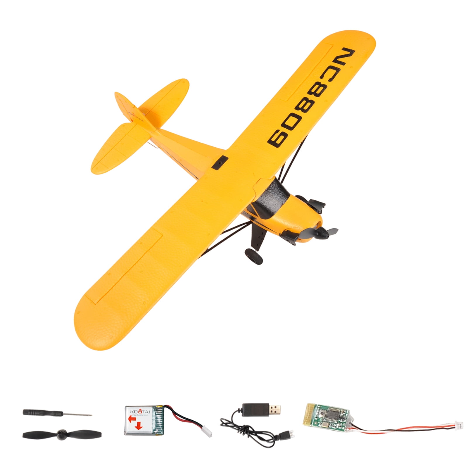 moobody Remote Control Airplane 3D/6G Remote Control Plane Gliding Aircraft Flight Toys for