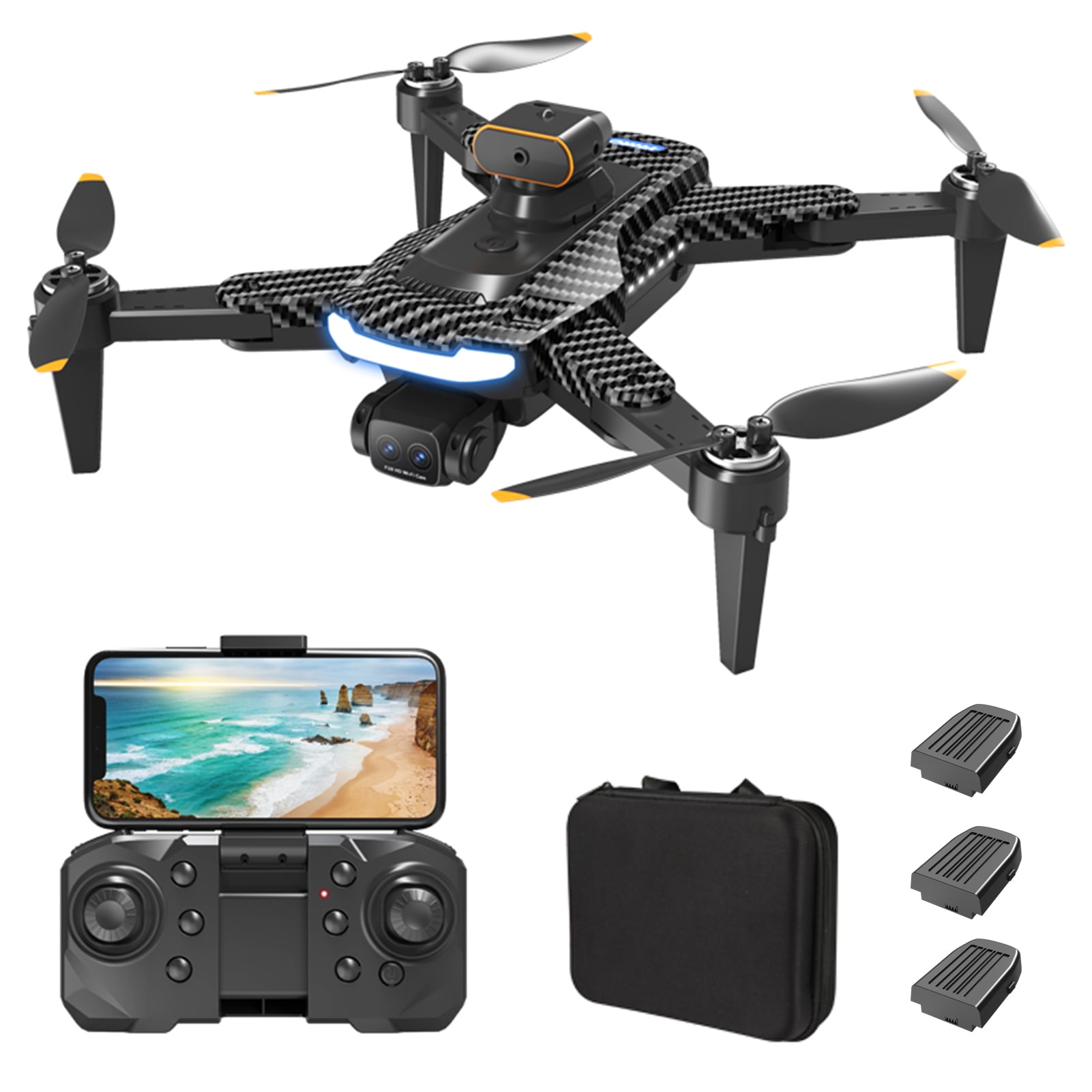 moobody Remote Control Drone with Camera 8K Dual Camera GPS 5GWIFI