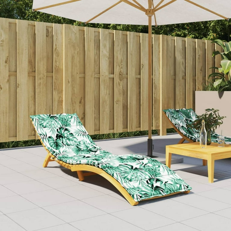 moobody Sun Lounger Cushion Patio Furniture Replacement Chaise Cushion Fabric Lounger Chair Seating Cushion 78.7 x 19.7 x x 1.2 Inches L x W x T Walmart