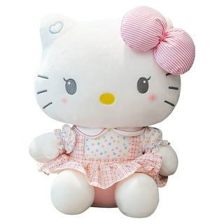 Sanrio - Hello Kitty Pink My Melody Peluche, juguetes de peluche para  niños, niñas, regalos de cumpleaños sorpresa de NavidadzhangmengyaKT+30cm  zhangmengya unisex