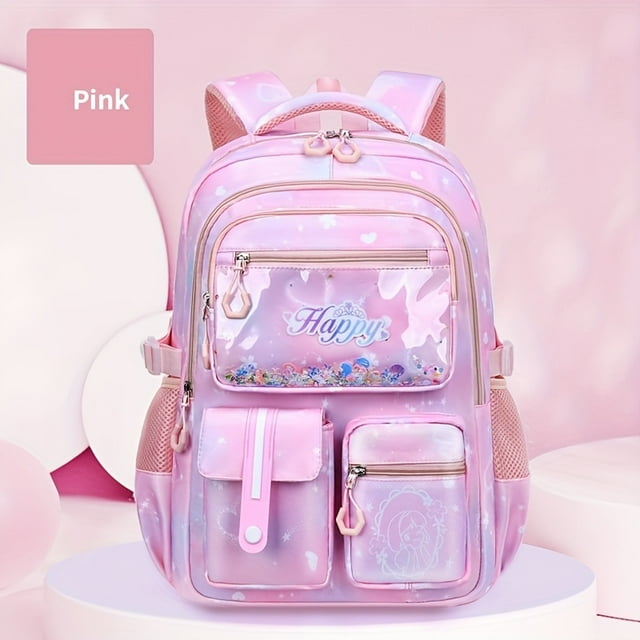 moocr Backpack School Backpacks for Girls Cute Princess Preschool ...