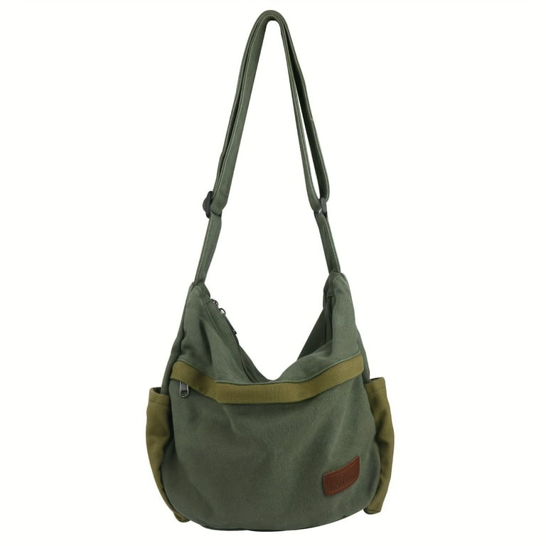 Canvas messenger bag walmart on sale