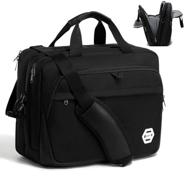 moocr Men s Briefcase Laptop Bag For Work Business Shoulder Handbag Walmart