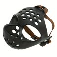 Moocr Muzzle Soft Rubber Basket Mask For Short Snout Dogs Breathable 