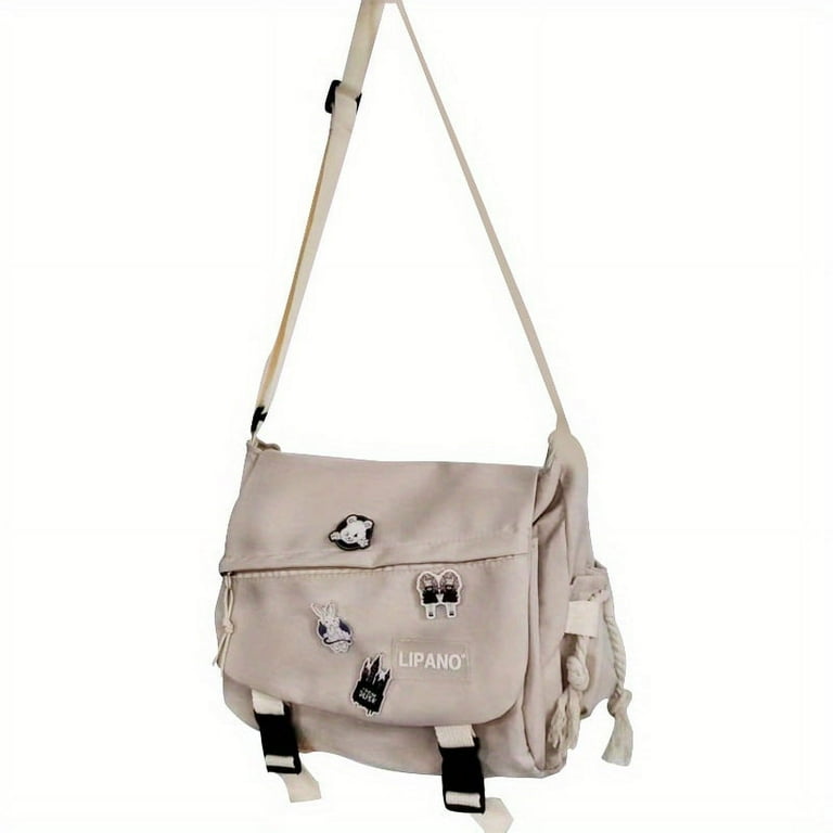 moocr Nylon Handbag Shoulder Bag Large Capacity Messenger Bag Men s Messenger Bag Student School Bag