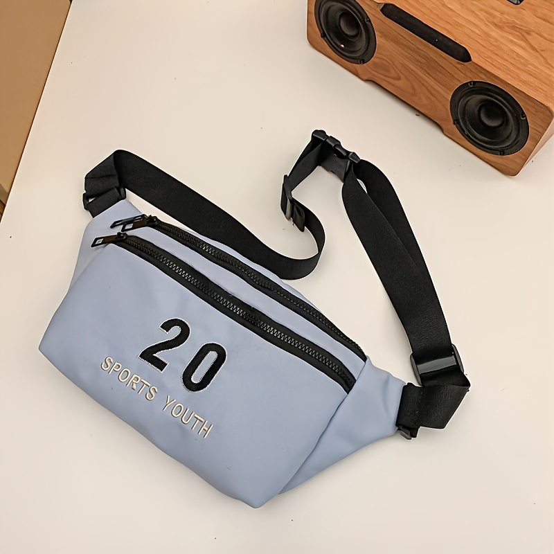 moocr Trendy Street Style Zip Up Crossbody Bags Casual Durable