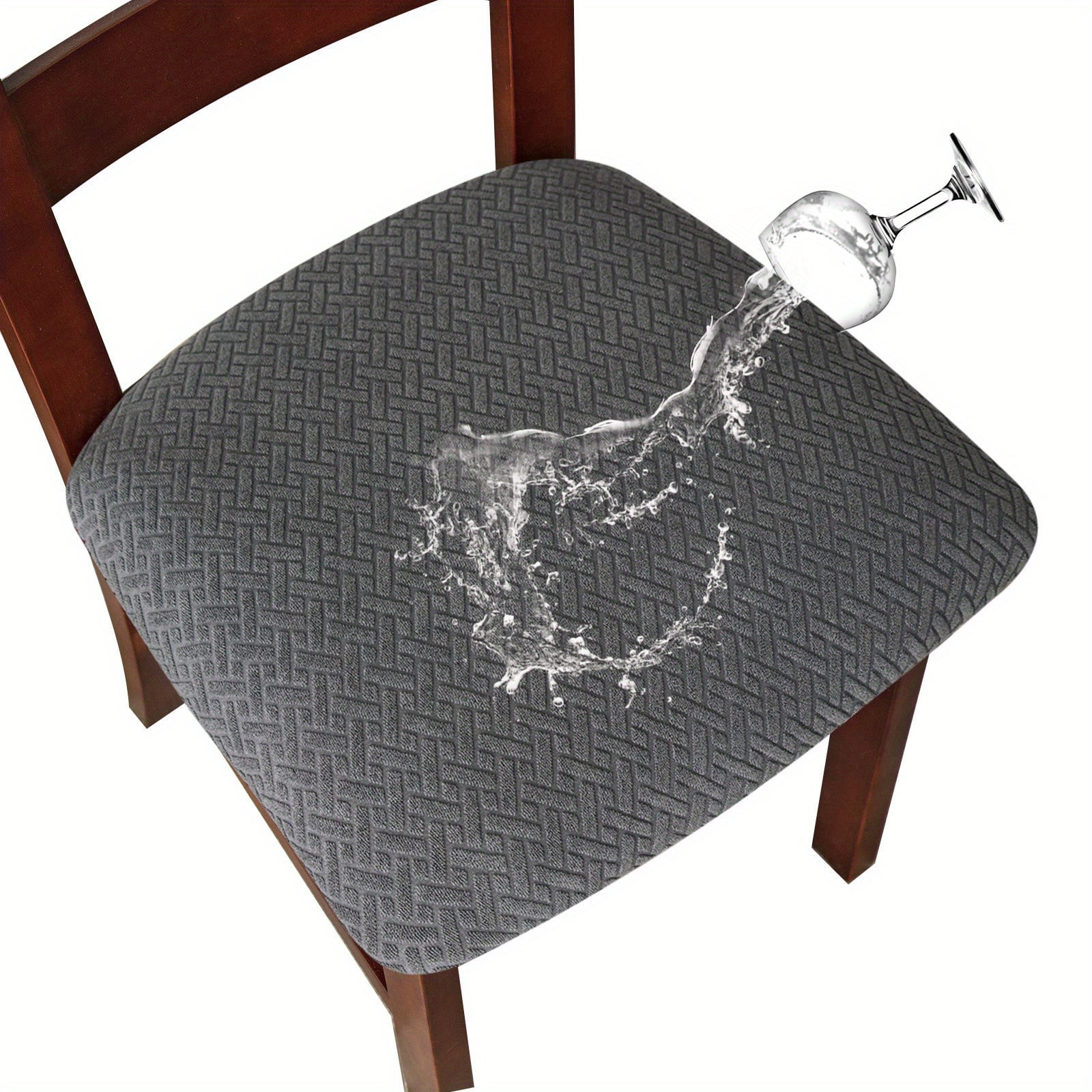 moocr Waterproof Dining Chair Seat Covers Protect Your Chairs from