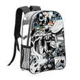 thumbnail image 1 of moon knight Pattern Transparent Backpack Lightweight And fashionable Showcasing Personality And Leading The Trend, 1 of 6