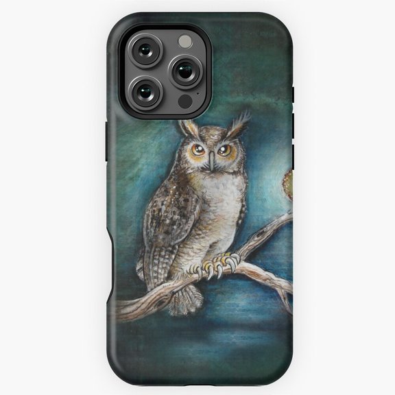 moon owl Phone Case for iPhone 16 15 14 13 12 11 Pro Max M5913397