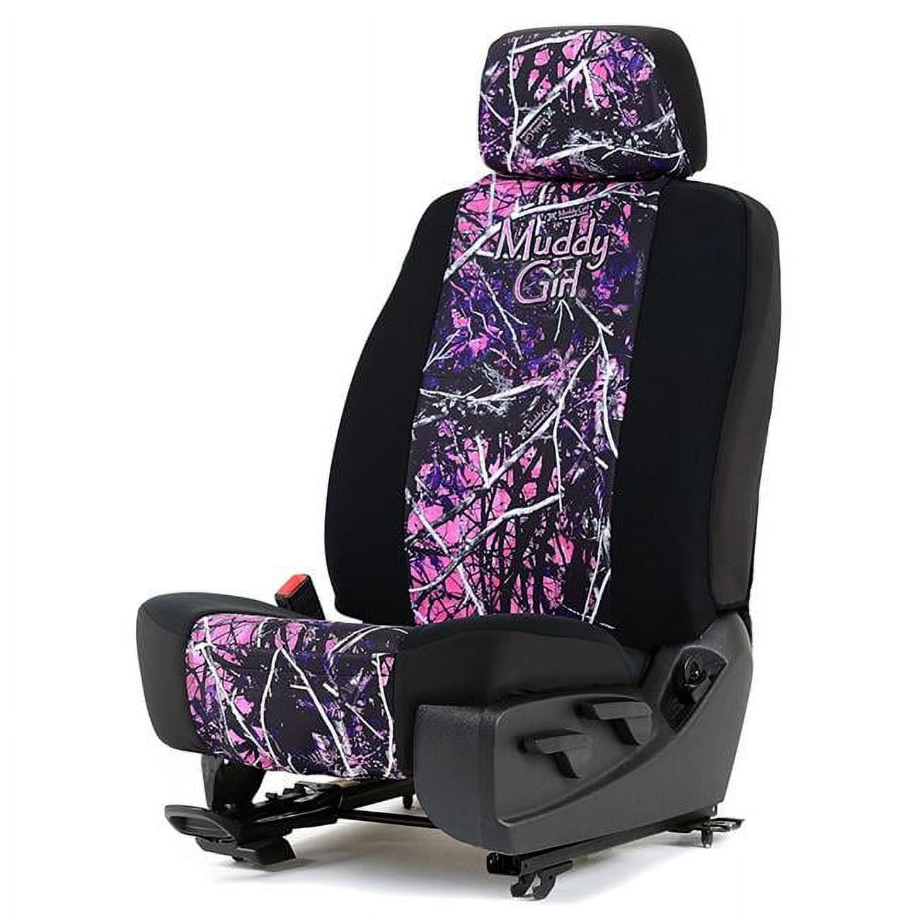 moon shine camo osc-13-108 moonshine muddy girl neoprene low back bucket seat cover with headrest cover