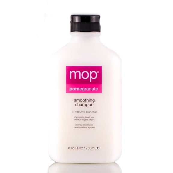 mop Pomegranate Smoothing Shampoo, Moisturizing Daily Shampoo, 8.45 oz