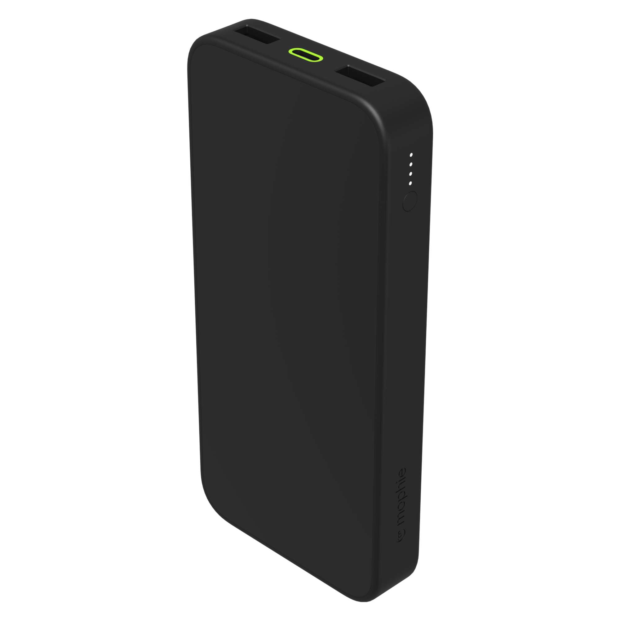 mophie Powerstation 2023 with PD Power Bank - 10 000 mAh Large Internal Battery (2) USB-A Port and (1) 20W USB-C PD Fast Charging Input/Output Port Travel-Friendly