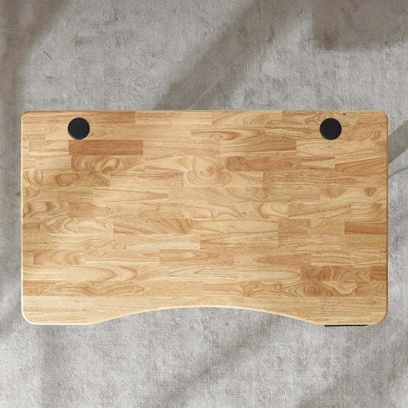 mopio Sterling Electric Standing Desk, Computer Desk, Home Office Desks Table Top Only (53" Oak)