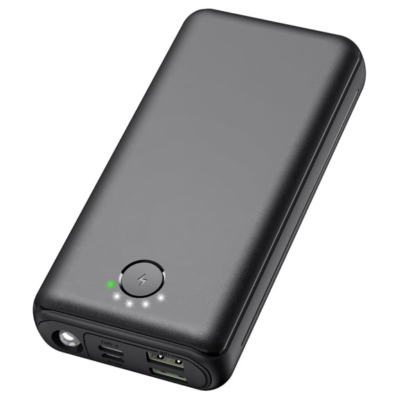 Morfec 40000mAh Portable Charger, 22.5W Fast Charging Power Bank with LED Indicator Travel Essential Battery Pack for iPhone, Samsung & More