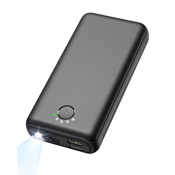 morfec 40000mAh Power Bank 22.5W Fast Charging, Portable Charger for LED Indicator, Travel Essential Battery Pack for iPhone Samsung, Camping