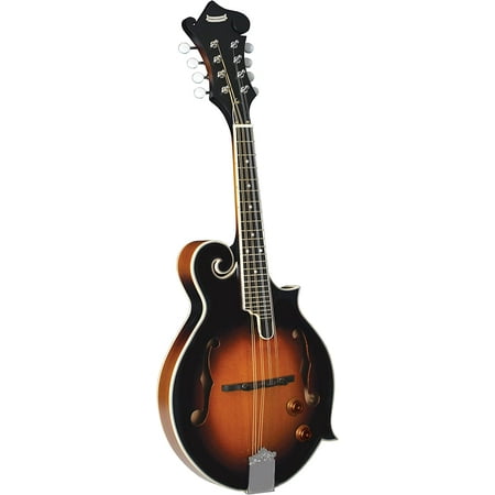 morgan monroe mm-100fme gloss finish f style acoustic electric mandolin