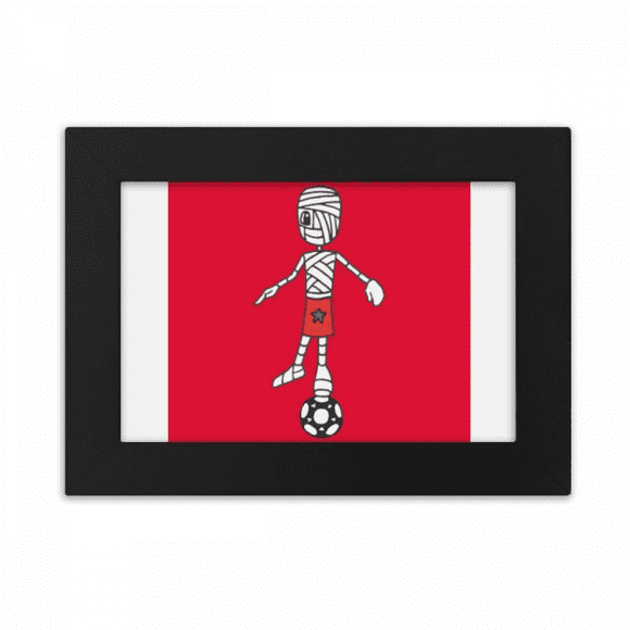 moroccan soccer sport desktop photo frame ornaments picture art painting