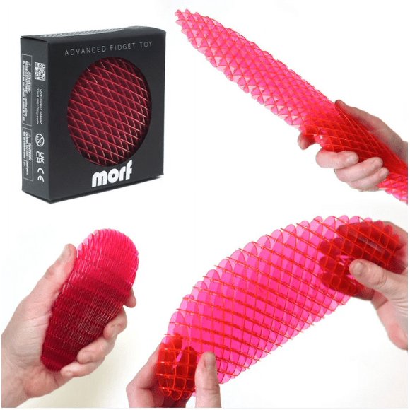 morph Big Pink Worm Morph Fidget