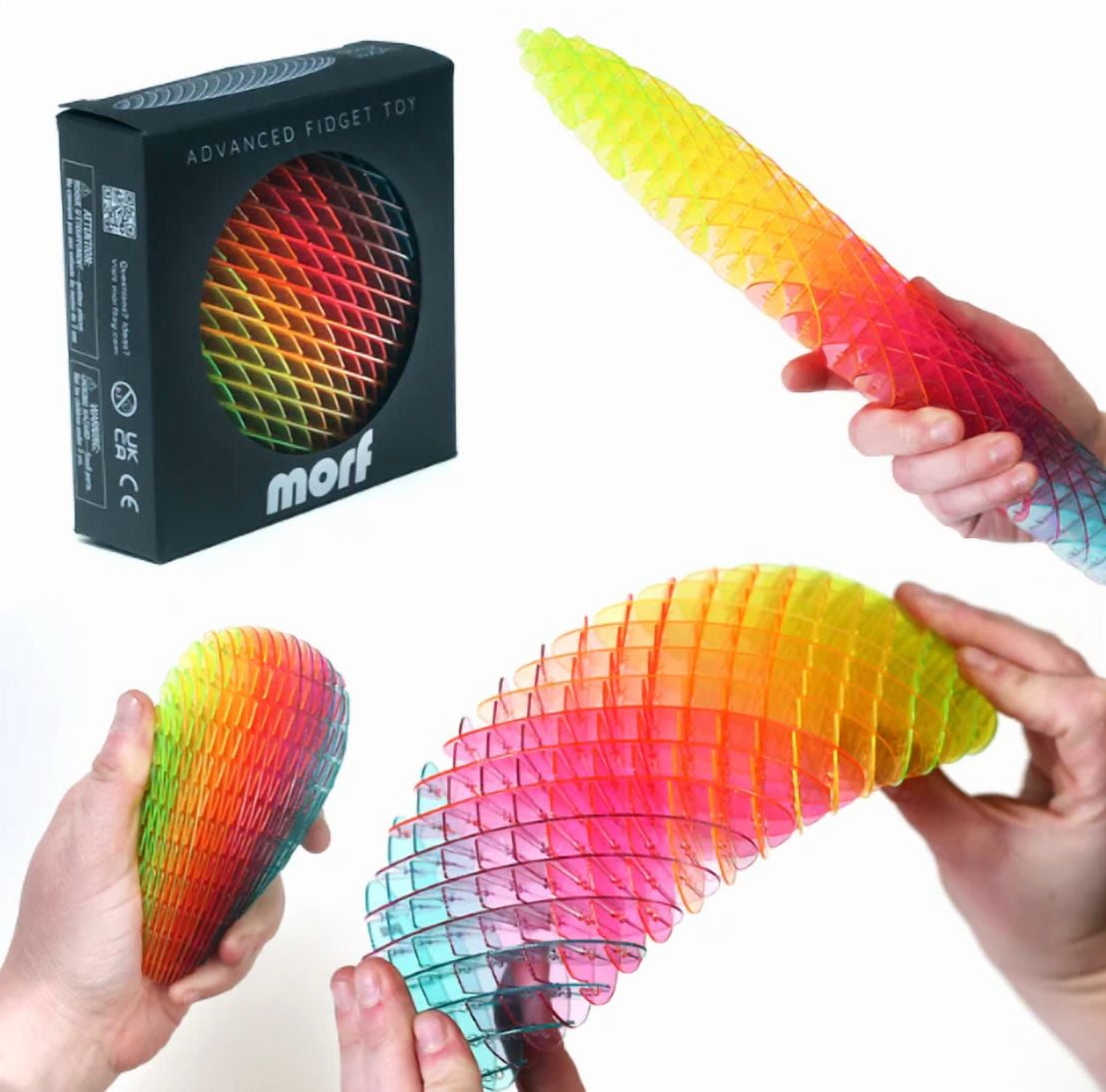 Morf Fidget Worm Rainbow Big - Walmart.com