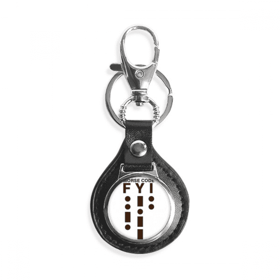 morse code reference points lines key link chain keyholder finder hook metal