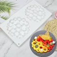 thumbnail image 1 of mostsom Circular Bubble Chocolate Silicone Molds, Food Grade and Non-Stick Baking Molds for Making Chocolate, Cake, Jelly, Dome Mousse (Circular Bubble B), 1 of 18