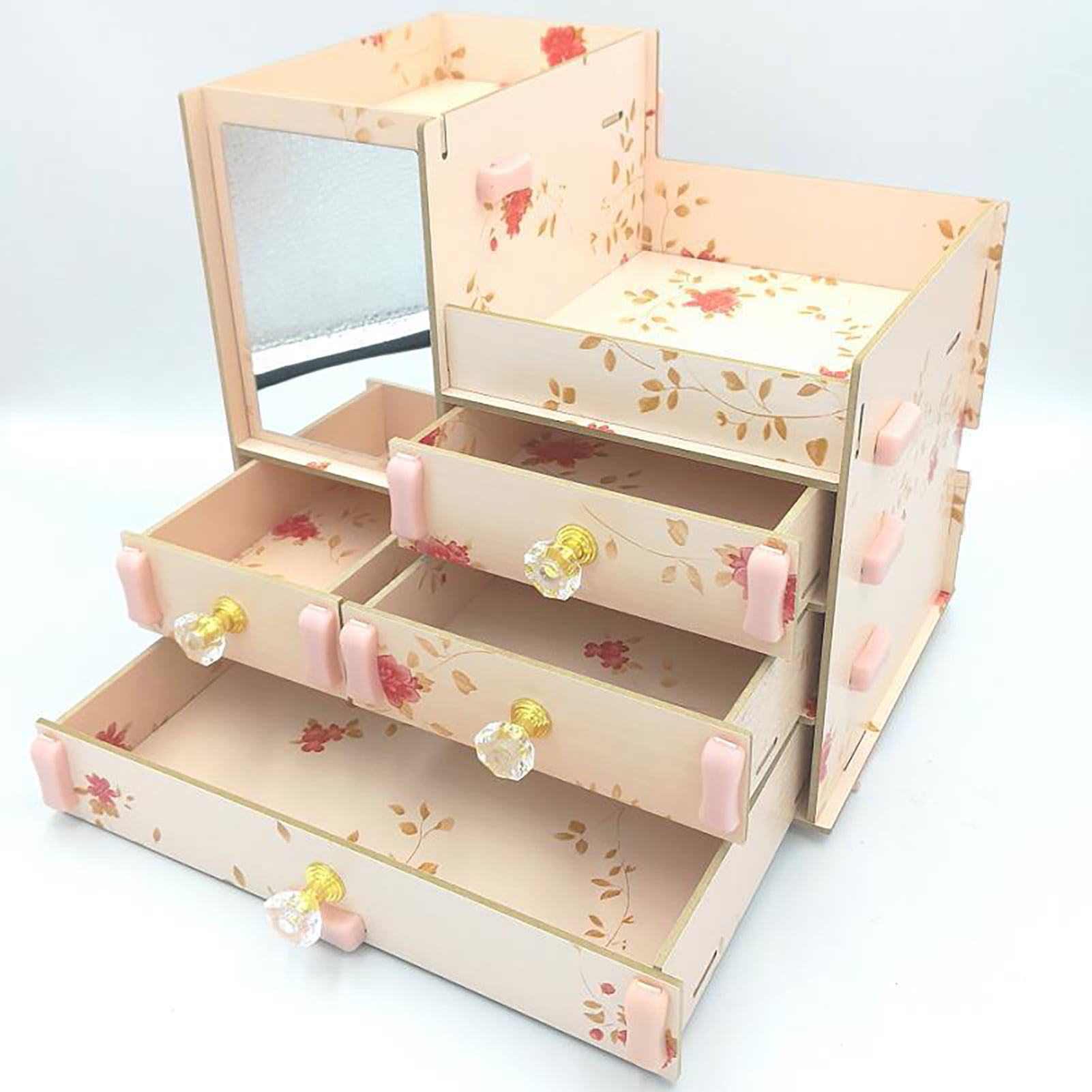 mothers day 2024 Makeup Storage Box Four Draw Design Large Capacity