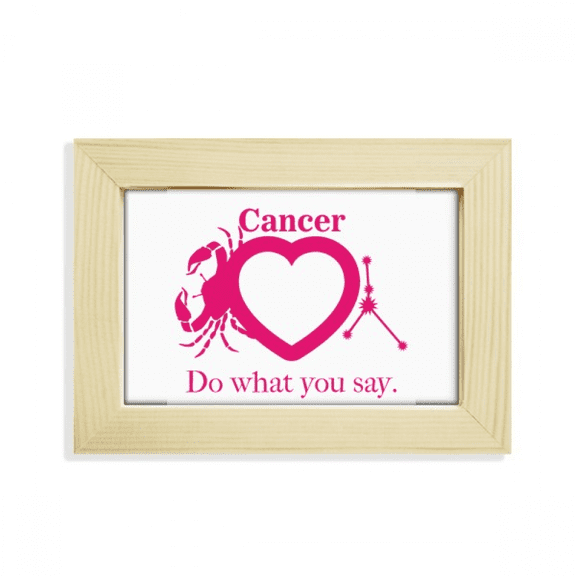 motivation constellation ca cancer desktop decorate photo frame picture art painting 5x7 inch
