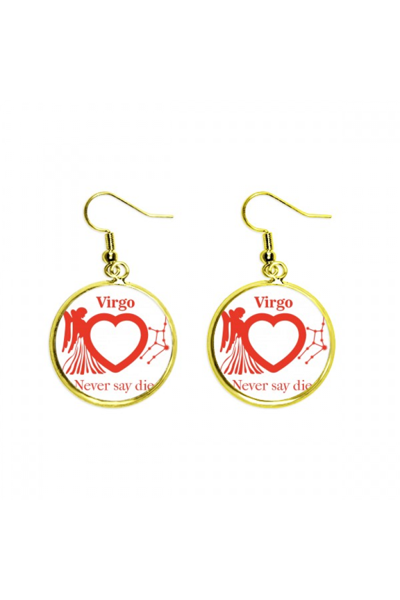 motivation constellation love virgo earring dangle en drop earring jewelry woman